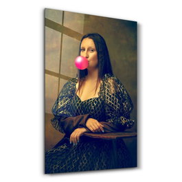 Wallity CAM-1089 Pintura Decorativa Vidrio Templado 46 x 72 cm, Arte de Pared Impresión UV para Hogar, Oficina, Material Vidrio Templado 4mm
